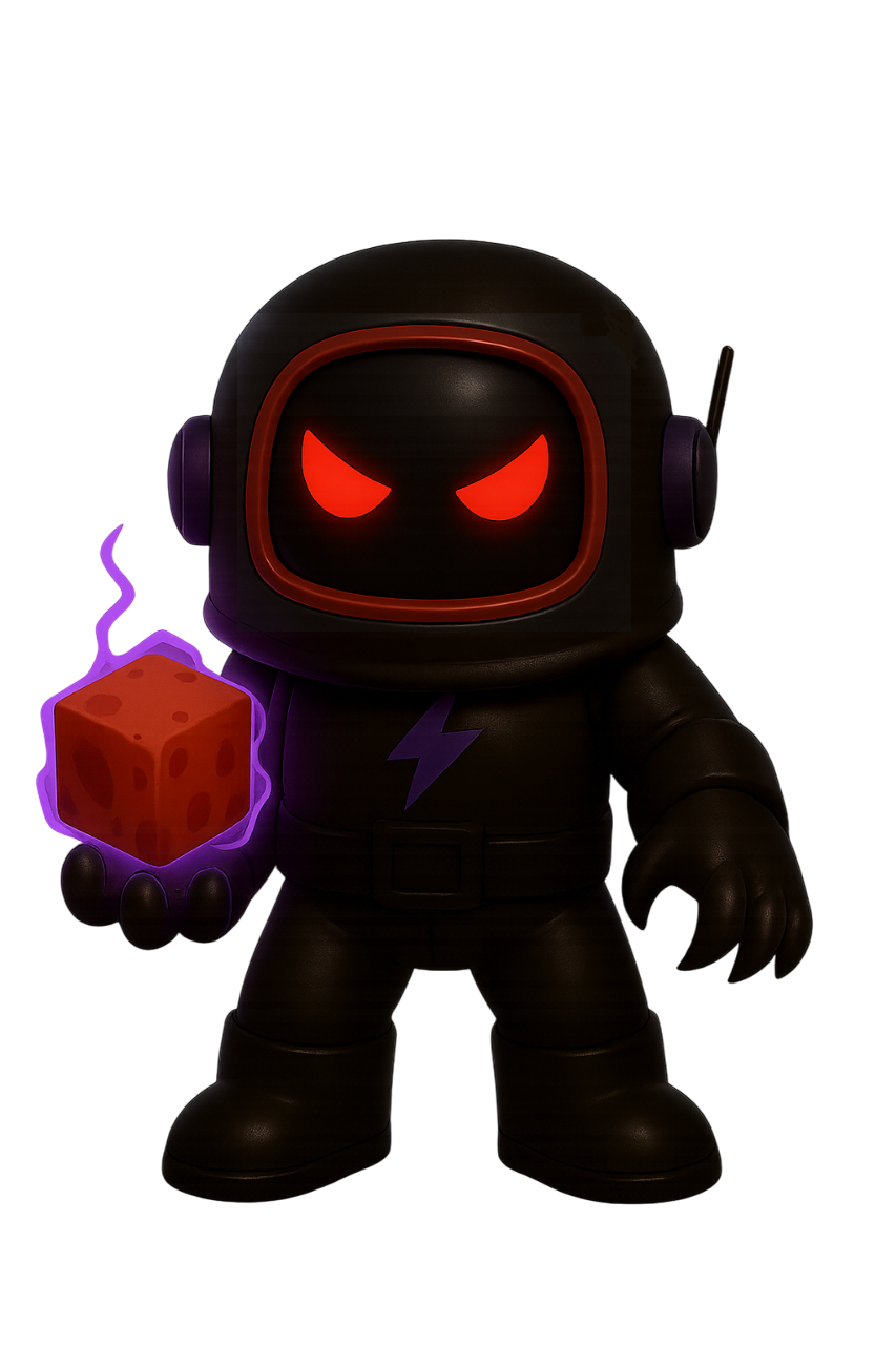 MalvaTron, o vilão de Galactic Ballz